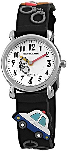 Excellanc Kinderuhr Junge & Mädchen Armbanduhr Kinder Analog – Kinder Uhr Kinderarmbanduhr ab 7 Jahre Kids Watch von Excellanc