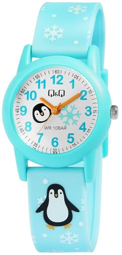 Excellanc Kinderuhr Junge & Mädchen Armbanduhr Kinder Analog Wasserdicht – Kinder Uhr Kinderarmbanduhr ab 3 Jahre Kids Watch (Traktor,Dino,etc) (Rot/Rennauto) von Excellanc