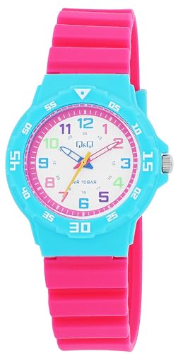 Excellanc Kinderuhr Junge & Mädchen Armbanduhr Kinder Analog Wasserdicht – Kinder Uhr Kinderarmbanduhr ab 3 Jahre Kids Watch (Traktor,Dino,etc) (Rot/Rennauto) von Excellanc