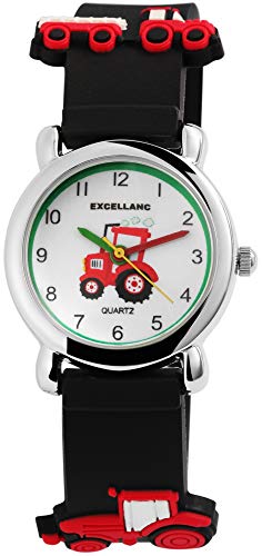 Excellanc Kinderuhr Junge & Mädchen Armbanduhr Kinder Analog – Kinder Uhr Kinderarmbanduhr ab 7 Jahre Kids Watch von Excellanc