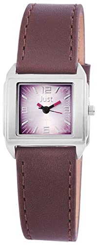 Excellanc Modische Design Damen Armband Uhr Violett Analog Kunst Leder Quarz 9JU10153006 von Excellanc