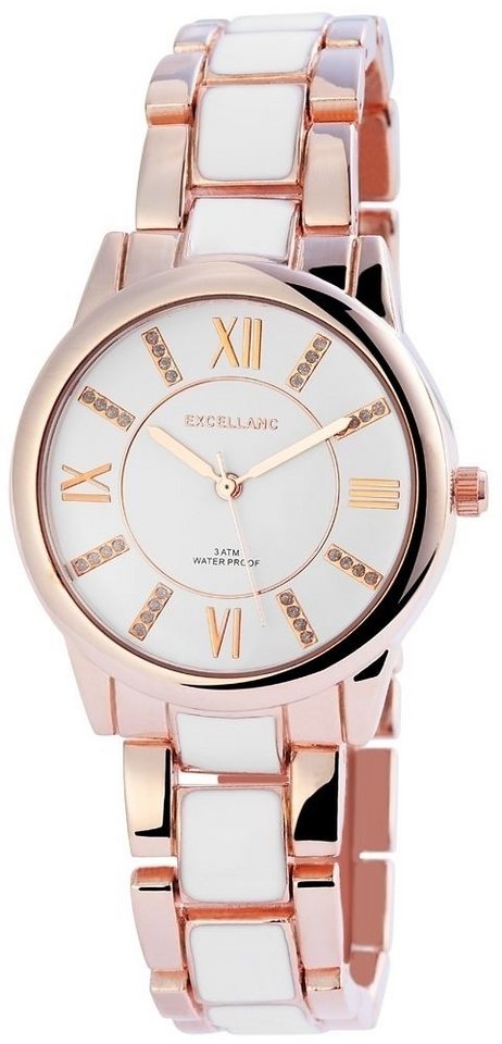 Excellanc Quarzuhr 150832000026 Excellanc Damenuhr mit Metallarmband von Excellanc