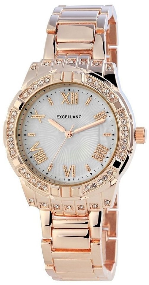 Excellanc Quarzuhr 150832000026 Excellanc Damenuhr mit Metallarmband von Excellanc