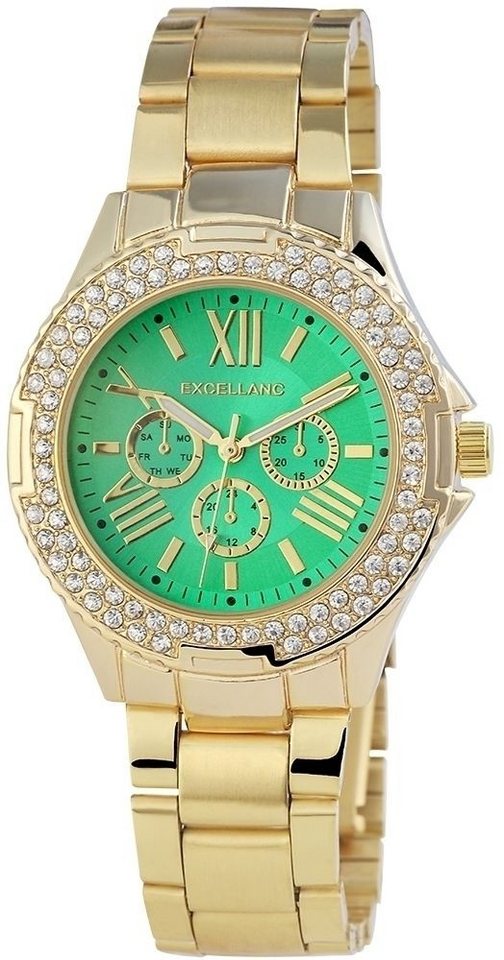 EXCELLANC Quarzuhr 152106000110 Excellanc Damenuhr mit Edelstahlarmband von EXCELLANC