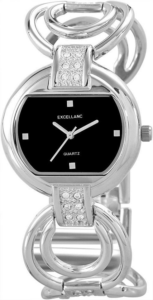 Excellanc Quarzuhr 152521000011 Excellanc Damenuhr mit Metallarmband von Excellanc