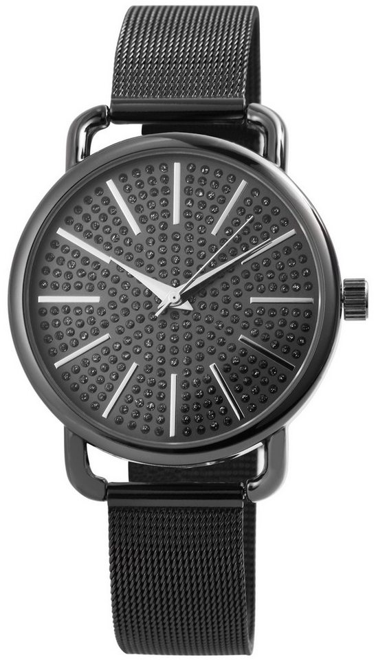 Excellanc Quarzuhr 1800137 Excellanc Damenuhr mit Meshband von Excellanc