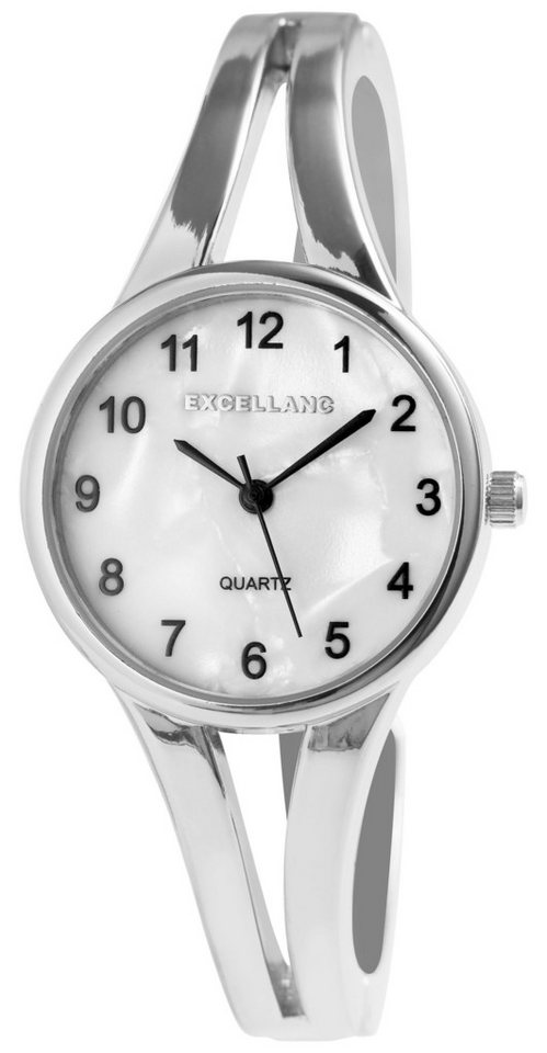 Excellanc Quarzuhr 1800227 mit Metallarmband, Perlmuttzifferblatt, Mineralglas Excellanc Quarzuhr 1800227 mit Metallarmband, Perlmuttzifferblatt, Mineralglas von Excellanc