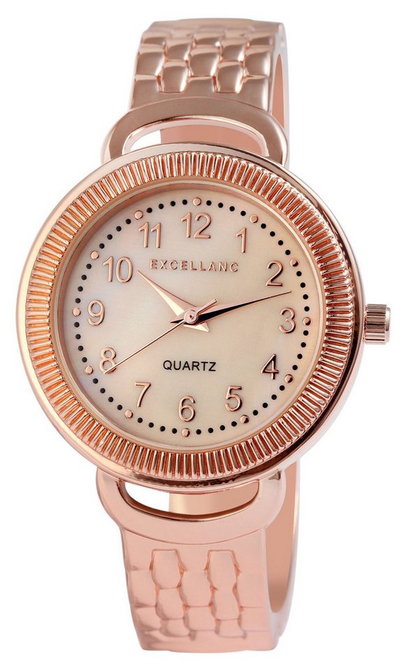 Excellanc Quarzuhr 1800234 Excellanc Spangenuhr mit Metallarmband von Excellanc