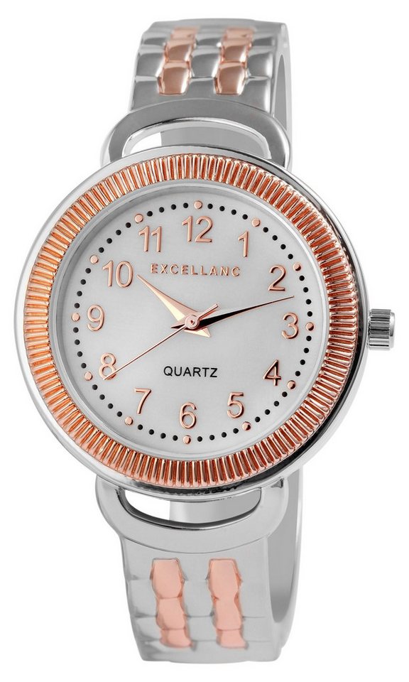 Excellanc Quarzuhr 1800234 Excellanc Spangenuhr mit Metallarmband von Excellanc