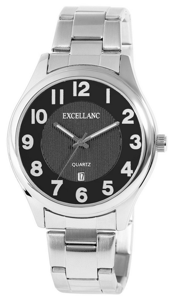 EXCELLANC Quarzuhr 2800111 Excellanc Herrenuhr mit Metallband von EXCELLANC