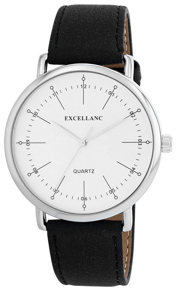 EXCELLANC Quarzuhr Diese stilvolle Herrenuhr von Excellanc besticht durch ihr von EXCELLANC
