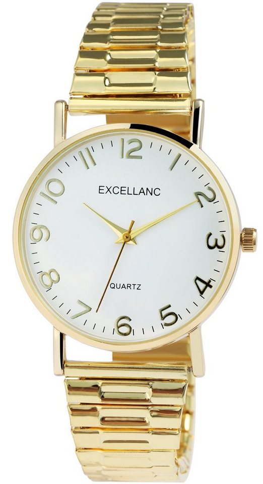 Excellanc Quarzuhr Aliya Damenuhr mit Edelstahlzugarmband, Damenuhr Edelstahl Excellanc Quarzuhr Aliya Damenuhr mit Edelstahlzugarmband, Damenuhr Edelstahl von Excellanc