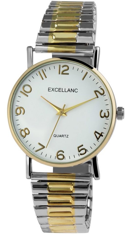 Excellanc Quarzuhr Aliya Damenuhr mit Edelstahlzugarmband, Damenuhr Edelstahl Excellanc Quarzuhr Aliya Damenuhr mit Edelstahlzugarmband, Damenuhr Edelstahl von Excellanc