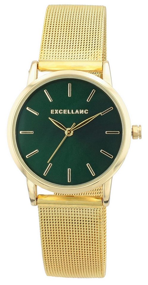 Excellanc Quarzuhr Carrie "Carrie" Excellanc Damenuhr mit Edelstahl Meshband von Excellanc