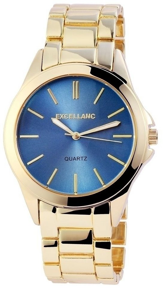 Excellanc Quarzuhr EX0043, Damenuhr Metall von Excellanc