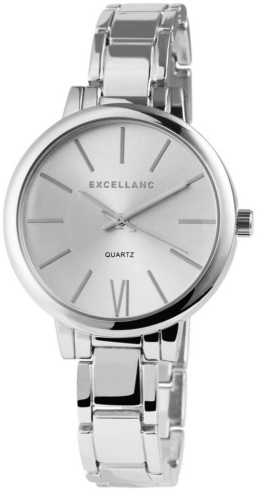 Excellanc Quarzuhr EX0113 Excellanc Damenuhr mit Metallarmband, Damenuhr Metall von Excellanc