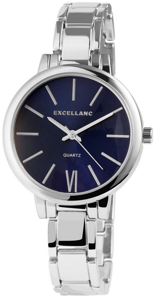 Excellanc Quarzuhr EX0113 Excellanc Damenuhr mit Metallarmband, Damenuhr Metall von Excellanc