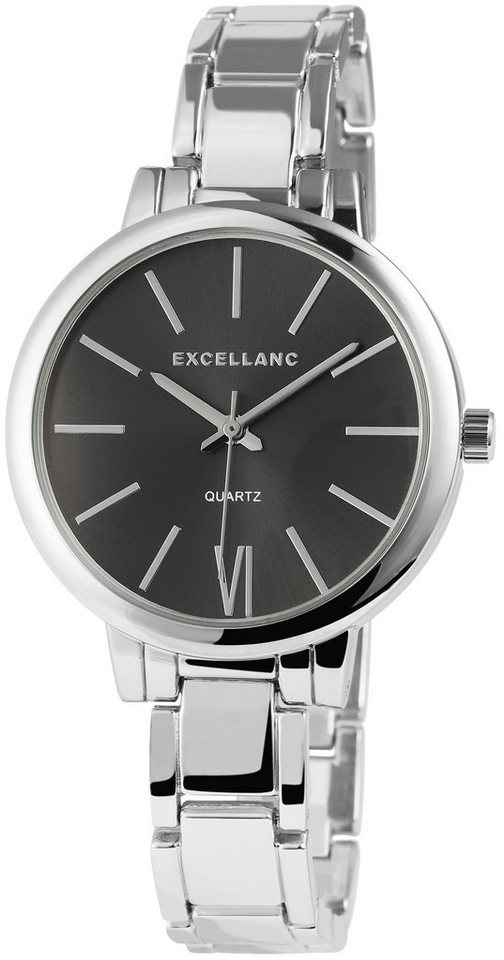 Excellanc Quarzuhr EX0113, Damenuhr Metall von Excellanc