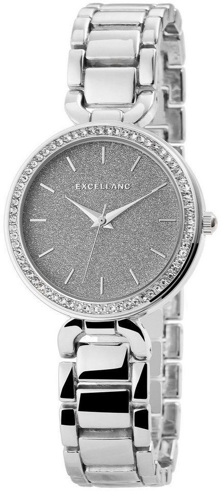 Excellanc Quarzuhr EX0214 Excellanc Damenuhr mit Metallarmband, Damenuhr Metall von Excellanc