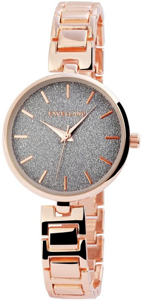 Excellanc Quarzuhr EX0253, Damenuhr Metall von Excellanc