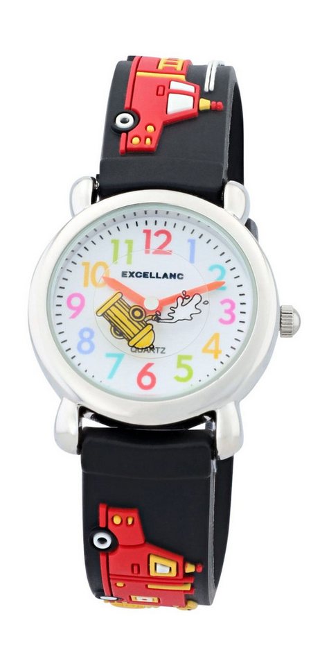 EXCELLANC Quarzuhr EX0274 Excellanc Kinderarmbanduhr, Silikonarmband, Kinder Armbanduhr von EXCELLANC