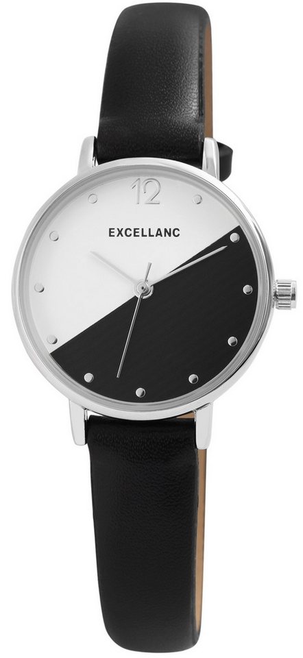 Excellanc Quarzuhr EX0331, Damenuhr Lederimitat Excellanc Quarzuhr EX0331, Damenuhr Lederimitat von Excellanc