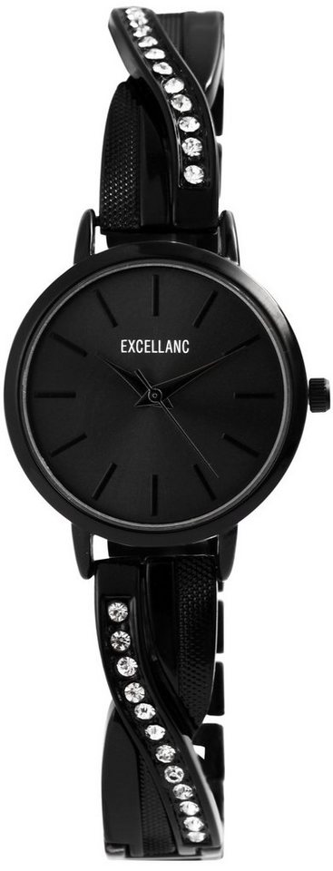 Excellanc Quarzuhr EX0338, Damenuhr Metall von Excellanc