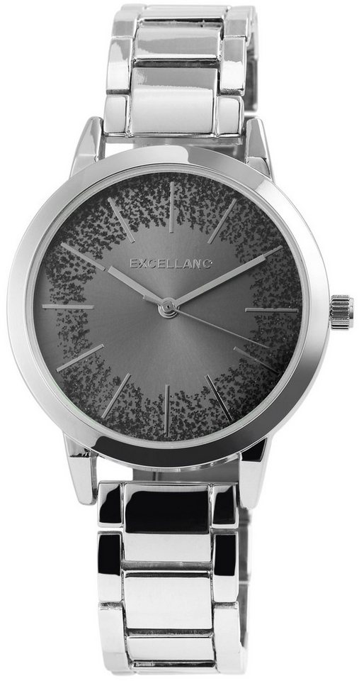 Excellanc Quarzuhr EX0367 Excellanc Damenuhr mit Metallband, Damenuhr Metall von Excellanc