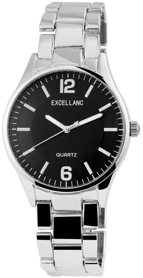 Excellanc Quarzuhr EX0491 Excellanc Damenuhr mit Metallband, Damenuhr Metall von Excellanc