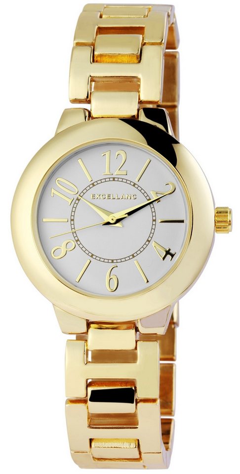 Excellanc Quarzuhr EX0512, Damenuhr Metall von Excellanc