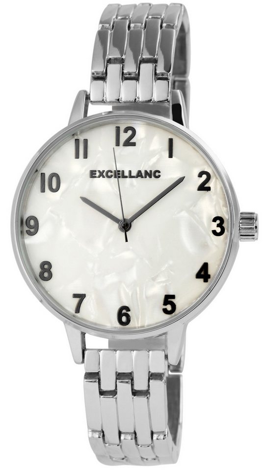 Excellanc Quarzuhr EX0516, Damenuhr Metall von Excellanc