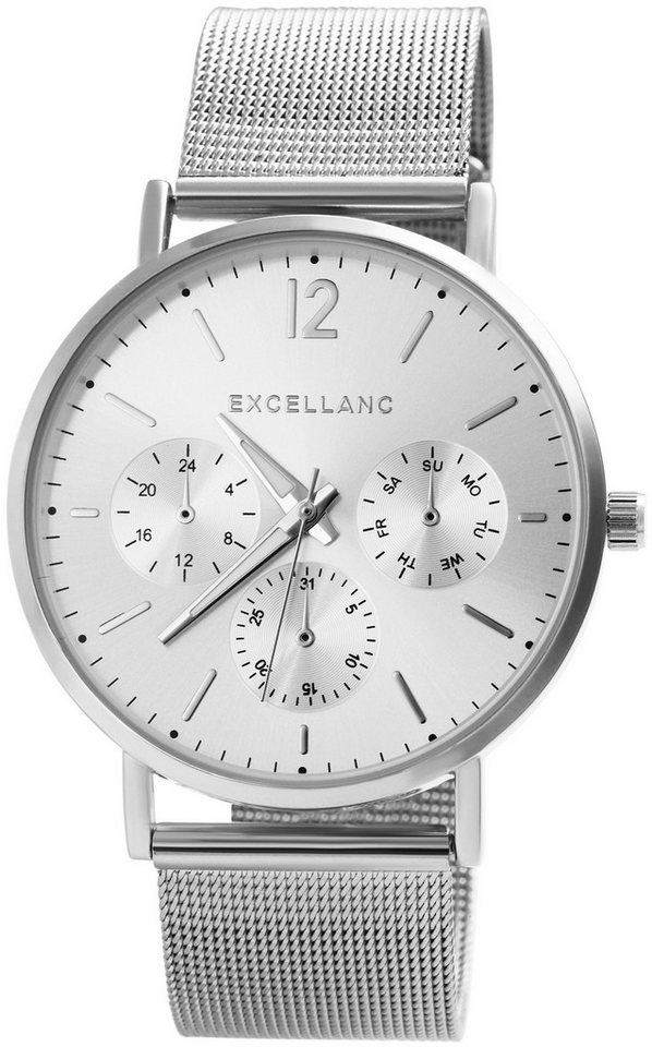 Excellanc Quarzuhr EX0563 Herren, Freizeituhr, Buisnessuhr, 40 mm Gehäuse von Excellanc