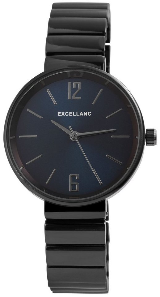 Excellanc Quarzuhr EX352 Excellanc Damenuhr mit Metallband, Damenuhr Metall von Excellanc