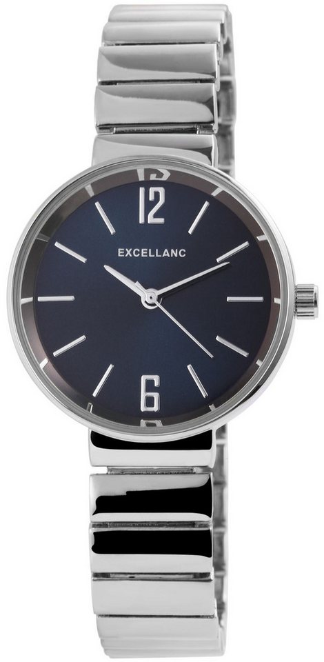 Excellanc Quarzuhr EX352 Excellanc Damenuhr mit Metallband, Damenuhr Metall von Excellanc