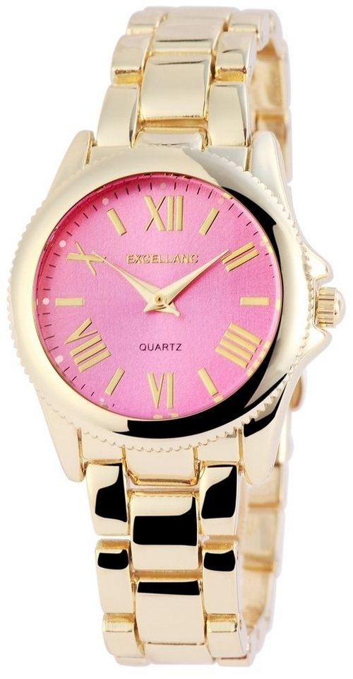 Excellanc Quarzuhr 180305500033 Excellanc Damenuhr mit Metallarmband von Excellanc