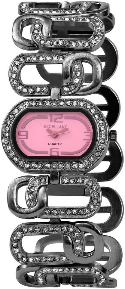 EXCELLANC Quarzuhr 152475500033 Excellanc Damenuhr mit Metallarmband von EXCELLANC