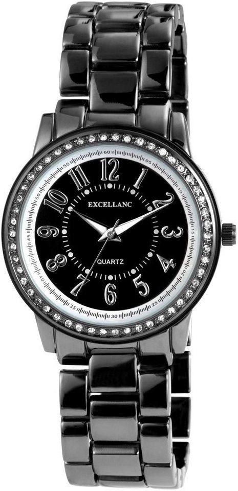 Excellanc Quarzuhr 152171000104 Excellanc Damenuhr mit Metallarmband von Excellanc