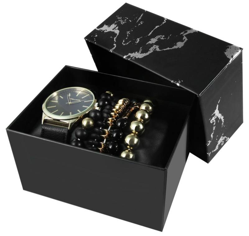 Excellanc Schmuckset 2900224 Excellanc Geschenkset mit Herrenarmbanduhr und fünf von Excellanc