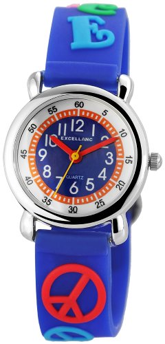 Excellanc Unisex-Armbanduhr Analog Quarz Kautschuk 407023000076 von Excellanc