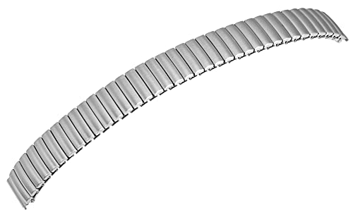 Excellanc-Uhrenarmband Ersatz Zugarmband aus Edelstahl Stegbreite 10-18 mm Zugband (Stegbreite: 16 mm, silberfarbig matt) Excellanc-Uhrenarmband Ersatz Zugarmband aus Edelstahl Stegbreite 10-18 mm Zugband (Stegbreite: 16 mm, silberfarbig matt) von Excellanc