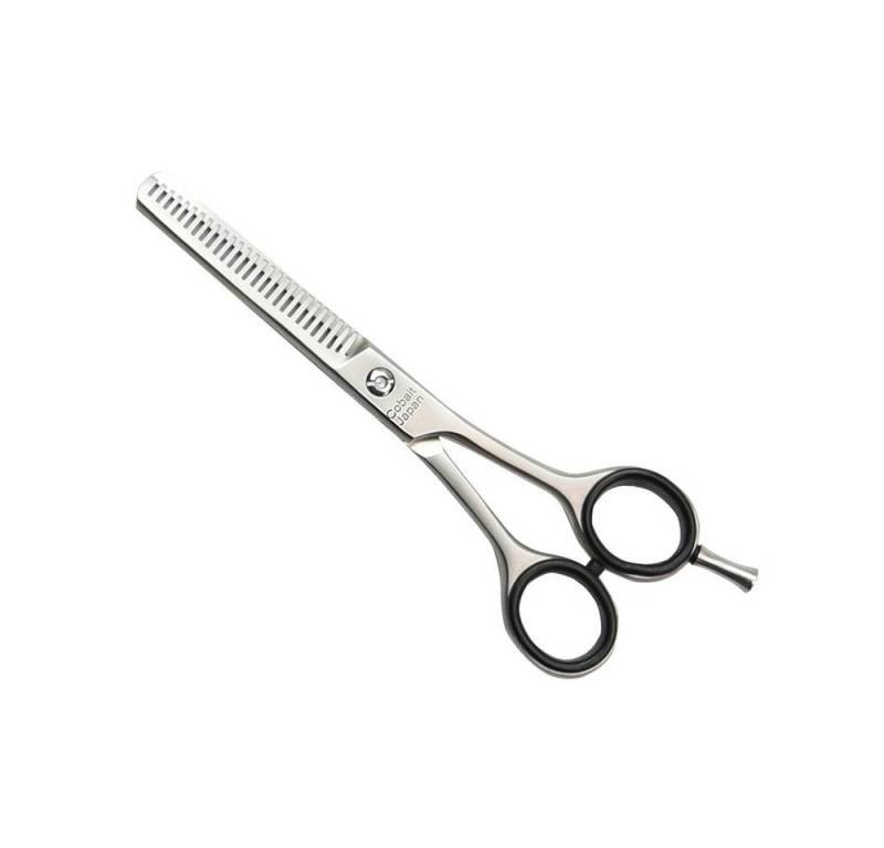 Excellent Solingen Haarschere Haarschere – beidseitig verzahnt, ergonomischer Soft-Grip, (1-tlg) von Excellent Solingen