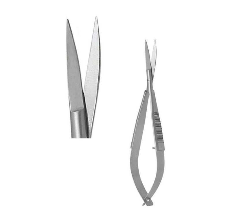 Excellent Solingen Hautschere Federhautschere lang & extra feine Spitze, (1-tlg) von Excellent Solingen