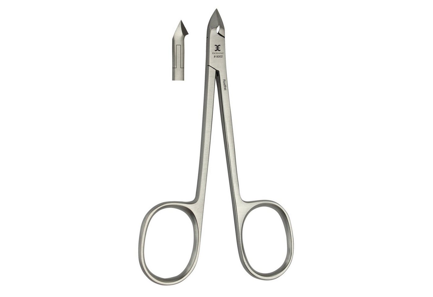 Excellent Solingen Nagelhautzange Nagelhautzange mit Scherengriff, 1-tlg. von Excellent Solingen