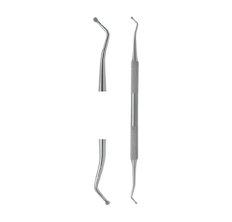 Excellent Solingen Nagelreiniger Doppelsonde & Löffelinstrument, 1-tlg. von Excellent Solingen