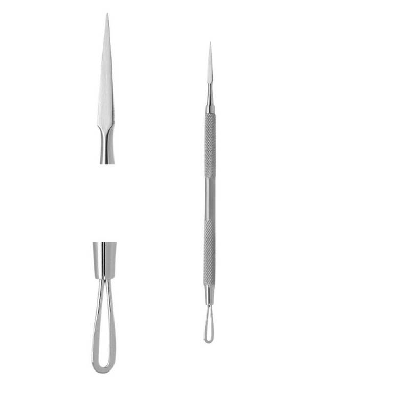 Excellent Solingen Nagelreiniger Schlingeninstrument & Nagelfalzmesser, 1-tlg. von Excellent Solingen