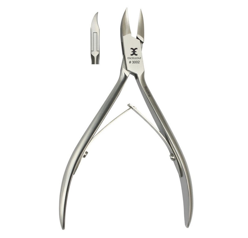 Excellent Solingen Nagelzange Eckennagelzange - Modell Schneide gebogen, 1-tlg. von Excellent Solingen