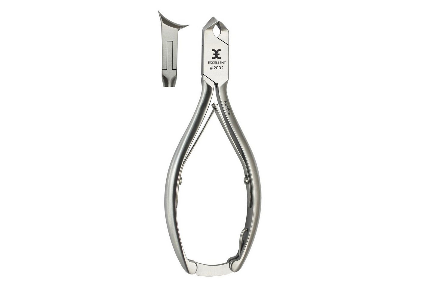 Excellent Solingen Nagelzange Kopfschneider Basic Modell, 1-tlg. von Excellent Solingen