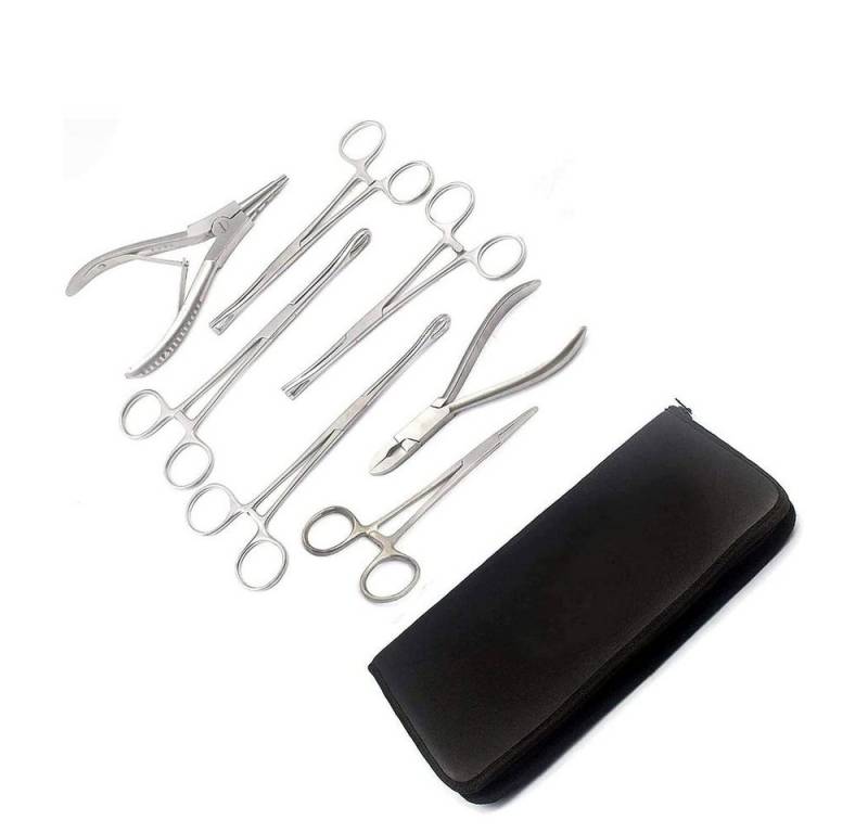 Excellent Solingen Piercing-Set Piercing Zangen & Klemmen Set (1-tlg) von Excellent Solingen