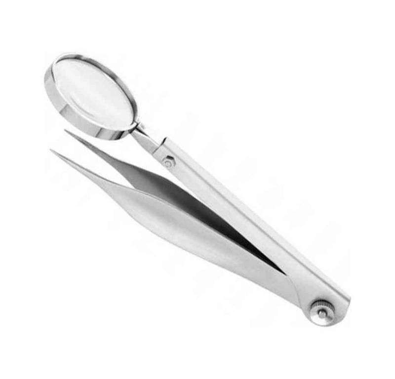 Excellent Solingen Pinzette Lupenpinzette 11 cm, spitz, 1-tlg. von Excellent Solingen