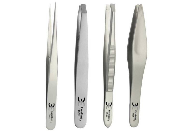 Excellent Solingen Pinzette Pinzetten Set 4 tlg., 1-tlg. von Excellent Solingen